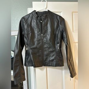 Faux leather jacket - brand new (tags still on it)